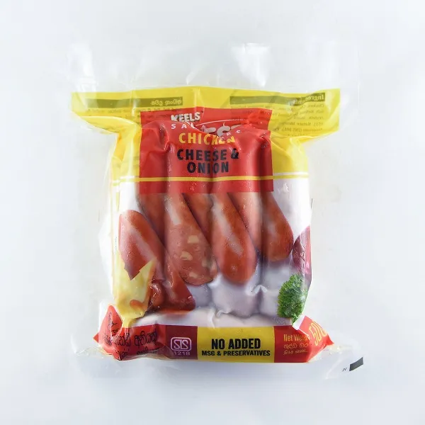 Keells Krest Chicken Cheese & Onion Sausage 500G