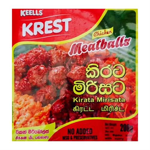 Keells Krest Chicken Meat Ball Kirata Mirisata 200G