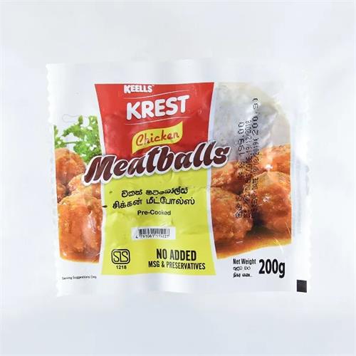 Keells Krest Chicken Meat Balls 200G