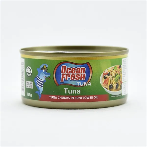Oceanfresh Tuna In Sunflower Oil 185G
