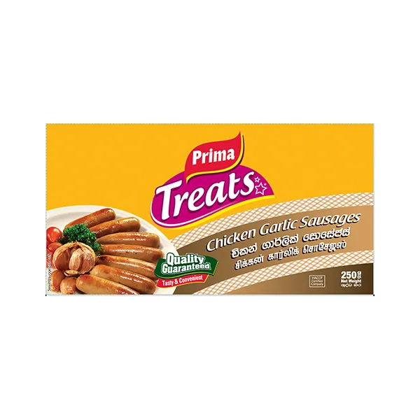 Prima Chicken Garlic Sausage 250G