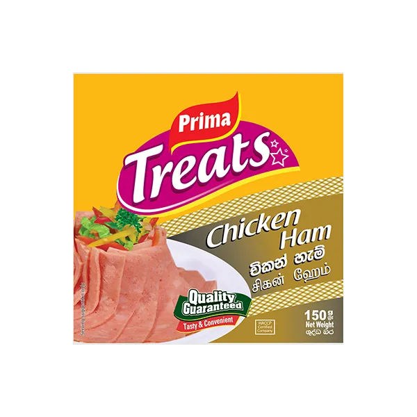 Prima Chicken Ham Slices 150G