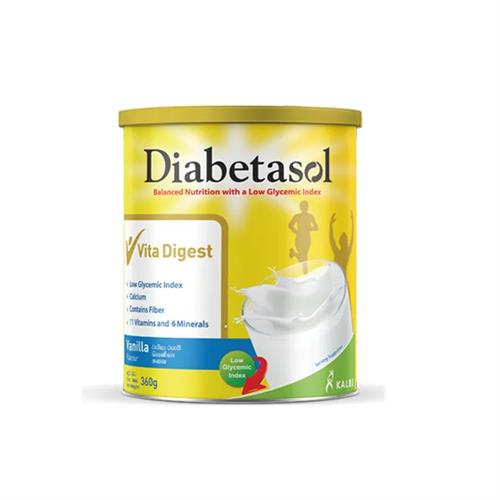 Diabetasol Nutrition Vanilla Flavour Tin 360G
