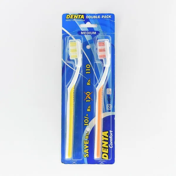 Denta Toothbrush Comfort Medium Twin