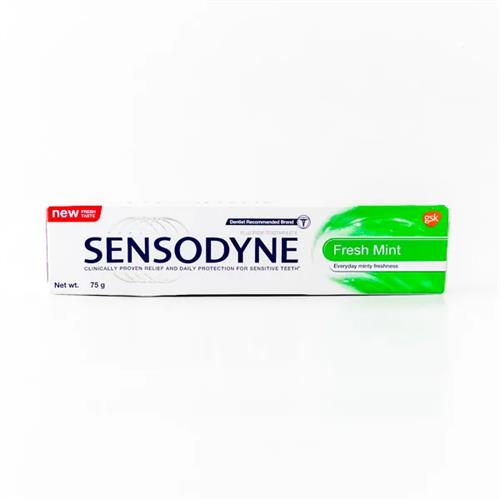 Sensodyne Tooth Paste For Sensitive Teeth Fresh Mint 75G