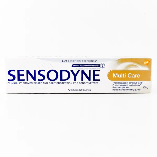 Sensodyne Tooth Paste For Sensitive Teeth Multi Care 100G