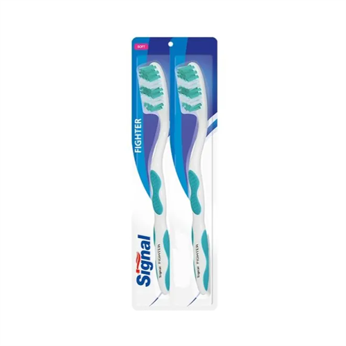 Signal Tooth Brush Fighter Double Pack
