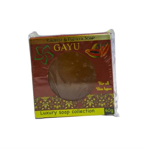 Gayu Hand Made Soap Carrot And Papaya 50G
