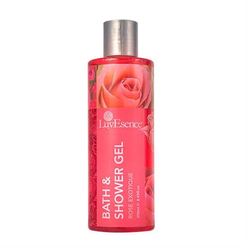 Luvesence Rose Exotique Bath & Shower Gel 250Ml