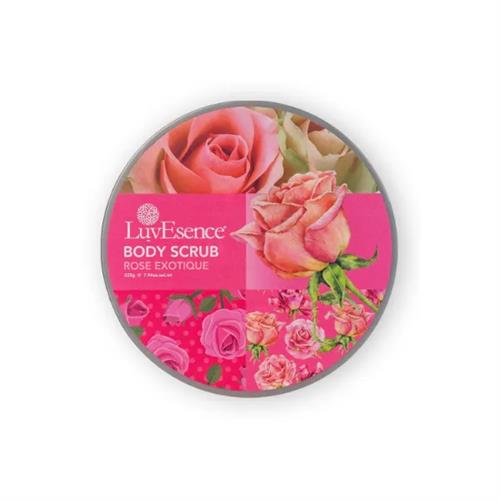 Luvesence Rose Exotique Body Scrub 225G