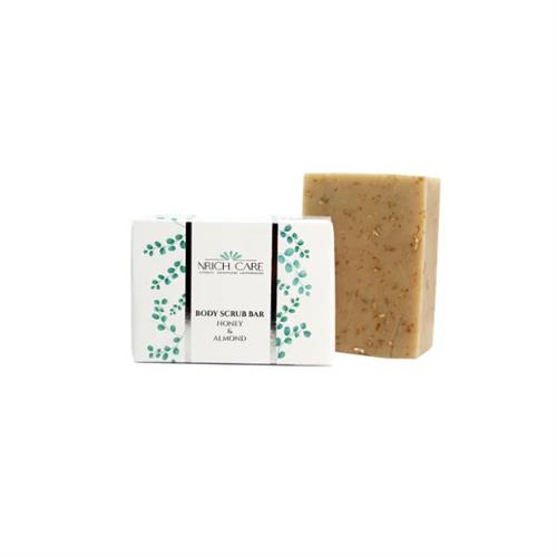 Nrich Care Scrub Bar Honey And Almond 85G