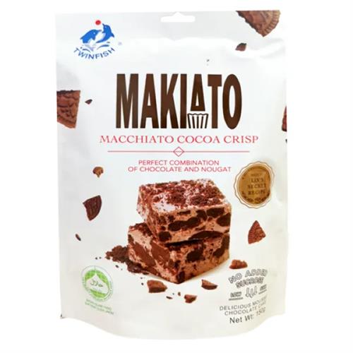 Twinfish Makiato Cocoa Crisp 150G