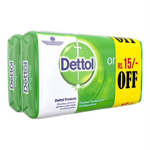 Dettol Soap Original Buy 2 70G Save Rs.15
