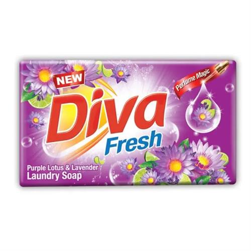 Diva Detergent Soap Purple Lotus & Lavender 115G