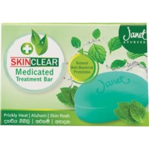 Janet Skin Clear Medicated Treatment Bar 90G