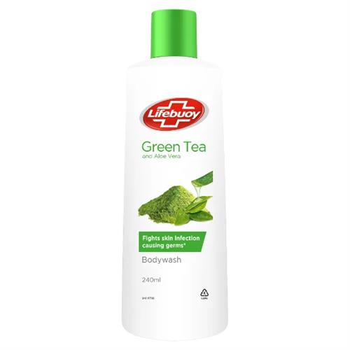 Lifebuoy Bodywash Green Tea And Aloe Vera 240Ml