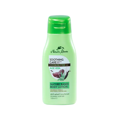 Nature'S Secrets Body Lotion Soothing Care With Aloe Vera 100Ml