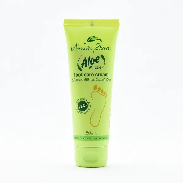 Nature'S Secret Foot Cream Aloe Miracle 80Ml