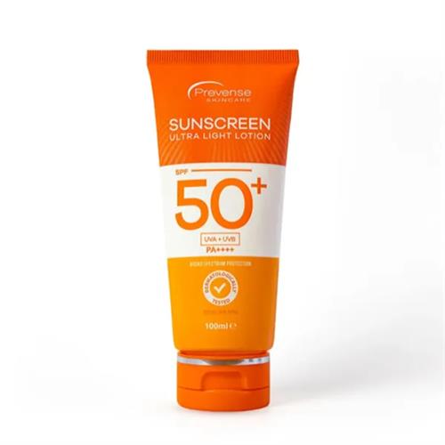 Prevense Sunscreen Spf 50+ Ultra Light Lotion 100Ml