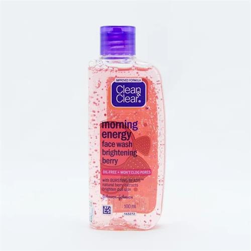 Clean & Clear Face Wash Morning Energy Berry 100Ml