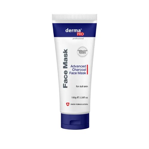 Dermapro Charcoal Glow Whitening Face Mask 100G