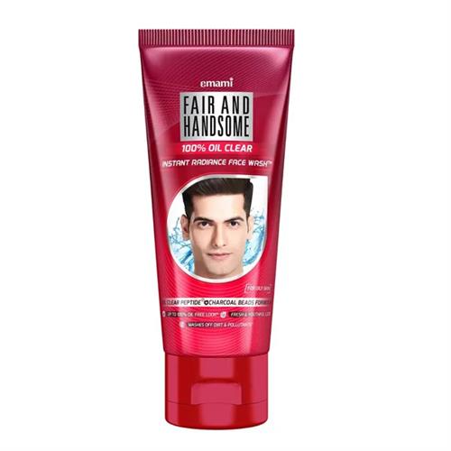 Emami Fair & Handsome 100% Oil Clear Face Wash 50G