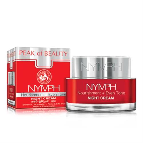 Nymph Nourishment & Even Tone Night Cream 50G