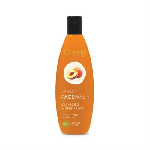 O'Nelle Face Wash Peach Cleanses & Refreshes 100Ml