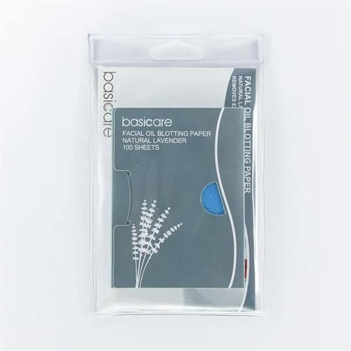 Basicare 1284 Facial Oil Blotting Paper Natural Lavender 100 Sheets