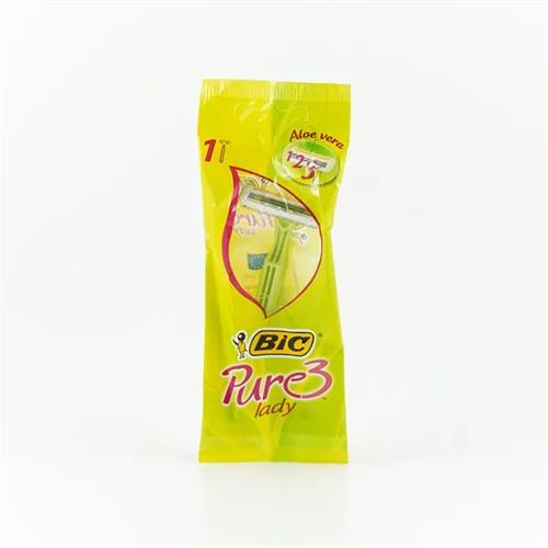 Bic Pure3 Lady Razor 3 Blade Aloe Vera