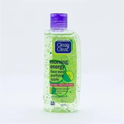 Clean & Clear Face Wash Morning Energy Aqua Splash 100Ml