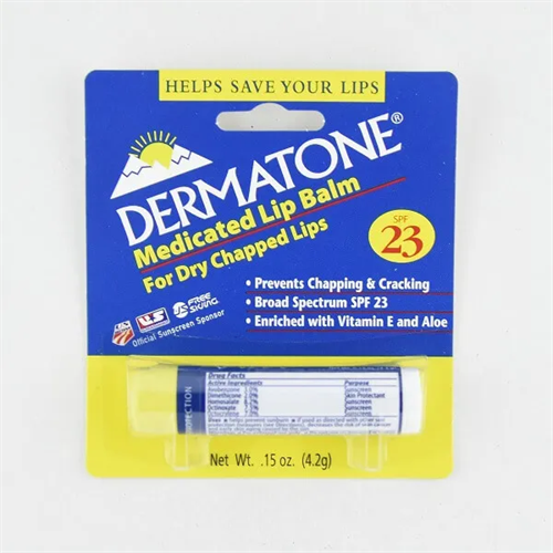 Derma Tone Medicated Lip Balm Spf23 0.15Oz
