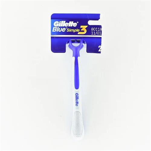 Gillette Blue 3 Razor Simple