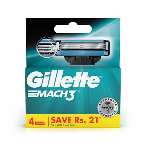 Gillette Mach 3 Cartridges 4S