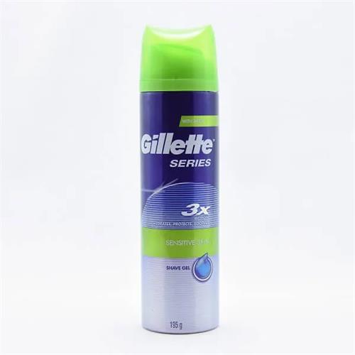 Gillette Shaving Gel Sensitive Skin 195G
