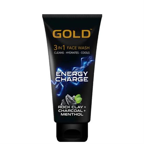 Gold 3 In 1 Mens Face Wash 50Ml