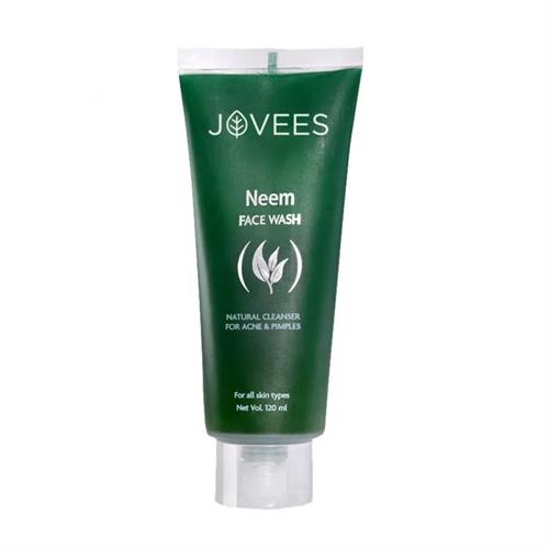Jovees Face Wash Natural Cleanser For Acnes Neem 120Ml