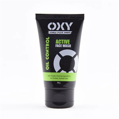 Oxy Face Wash Men Oil Control Active 50G