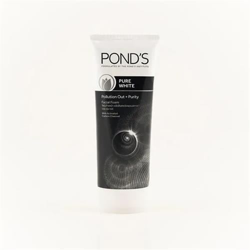 Ponds Face Foam Pure White Charcoal 100G