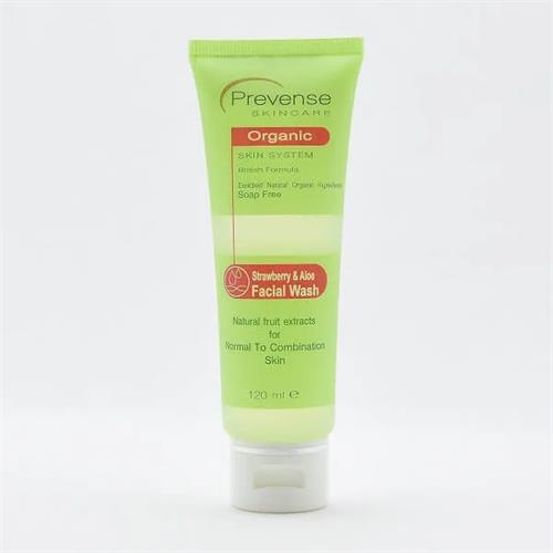 Prevense Face Wash Strawberry & Aloe 120Ml