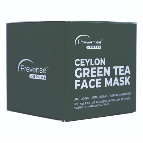 Prevense Herbal Ceylon Green Tea Face Mask 75G