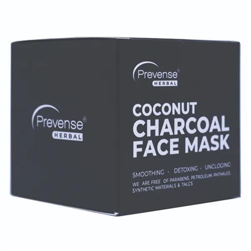 Prevense Herbal Coconut Charcoalface Mask 75G