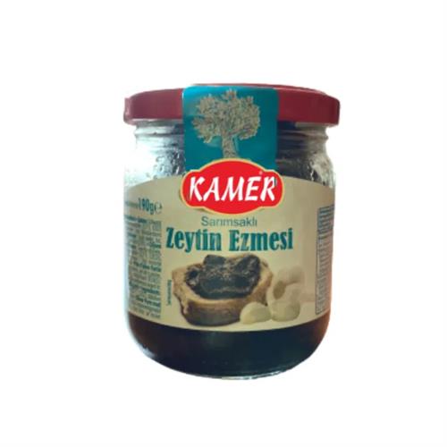 Kamer Black Olive Paste With Garlic 190G