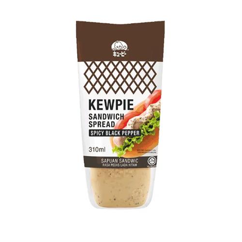 Kewpie Sandwich Spread Spicy Black Pepper 310Ml