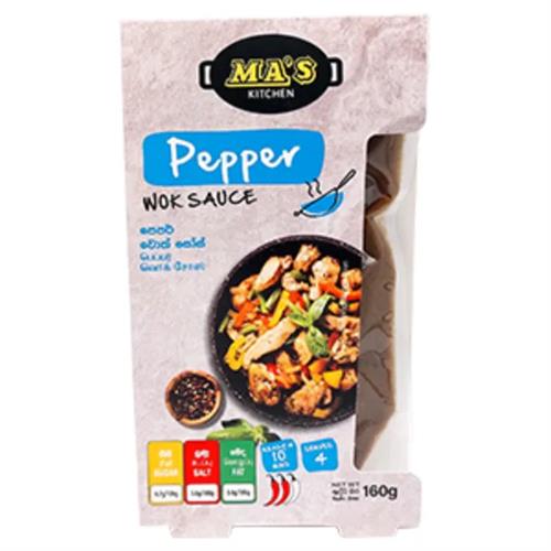 Ma'S Pepper Wok Sauce 160G