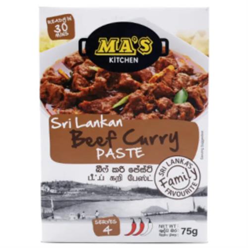 Ma'S Sri Lankan Beef Curry Paste 75G