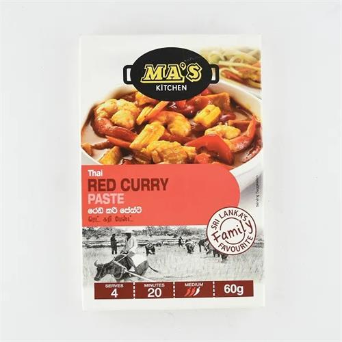 Ma'S Thai Red Curry Paste 75G