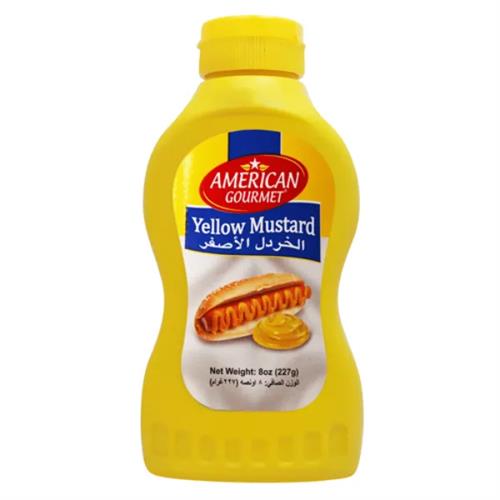 American Gourmet Yellow Mustard 227G