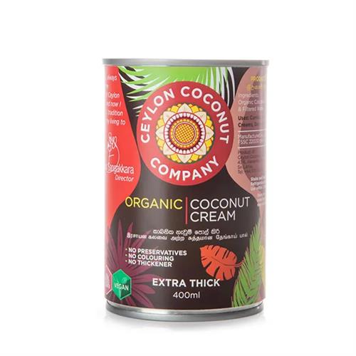 Ceylon Coconut Company Organic Coconut Cream 400Ml