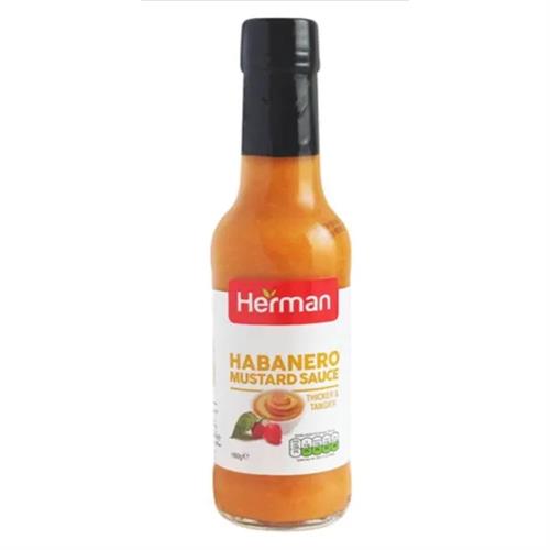 Herman Habanero Mustard Sauce 160G